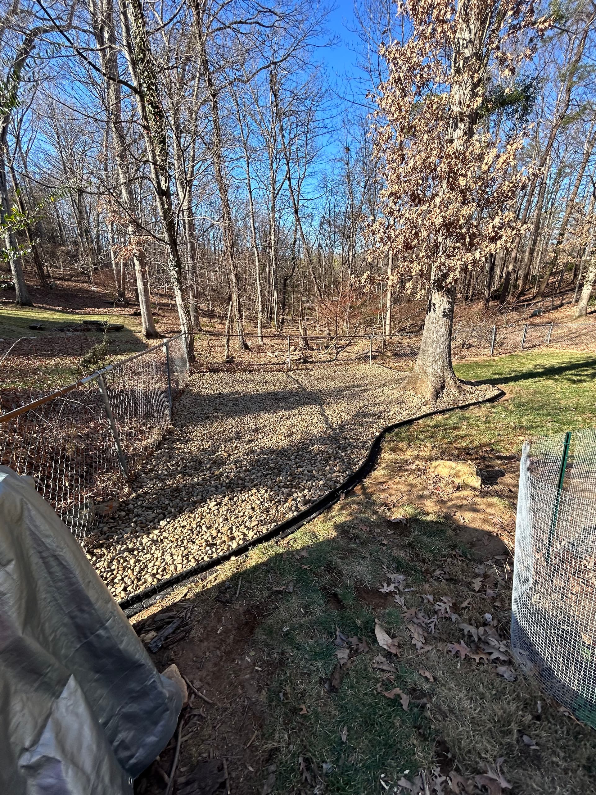 Gallery photos for Transforming Backyard Spaces with River Rock Addition: Image #5