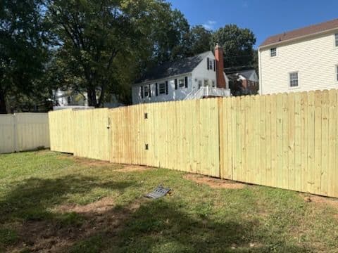 Project Enhancing Privacy with New Wooden Fencing image