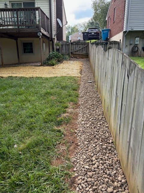 Innovative Backyard Drainage and Lawn Upgrade